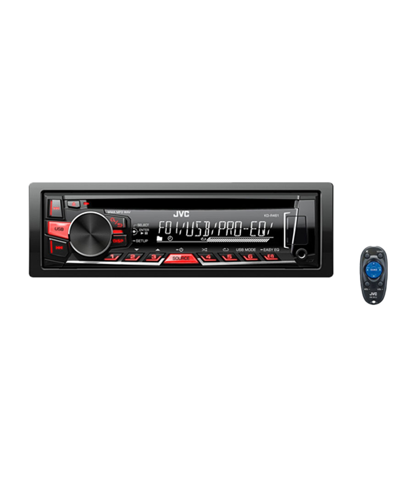 Jvc - Kd-r461(u) - Single Din - Usbcd Receiver With Aux